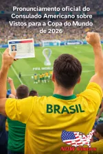 Imagem da notícia Visto americano para a Copa do Mundo de 2026